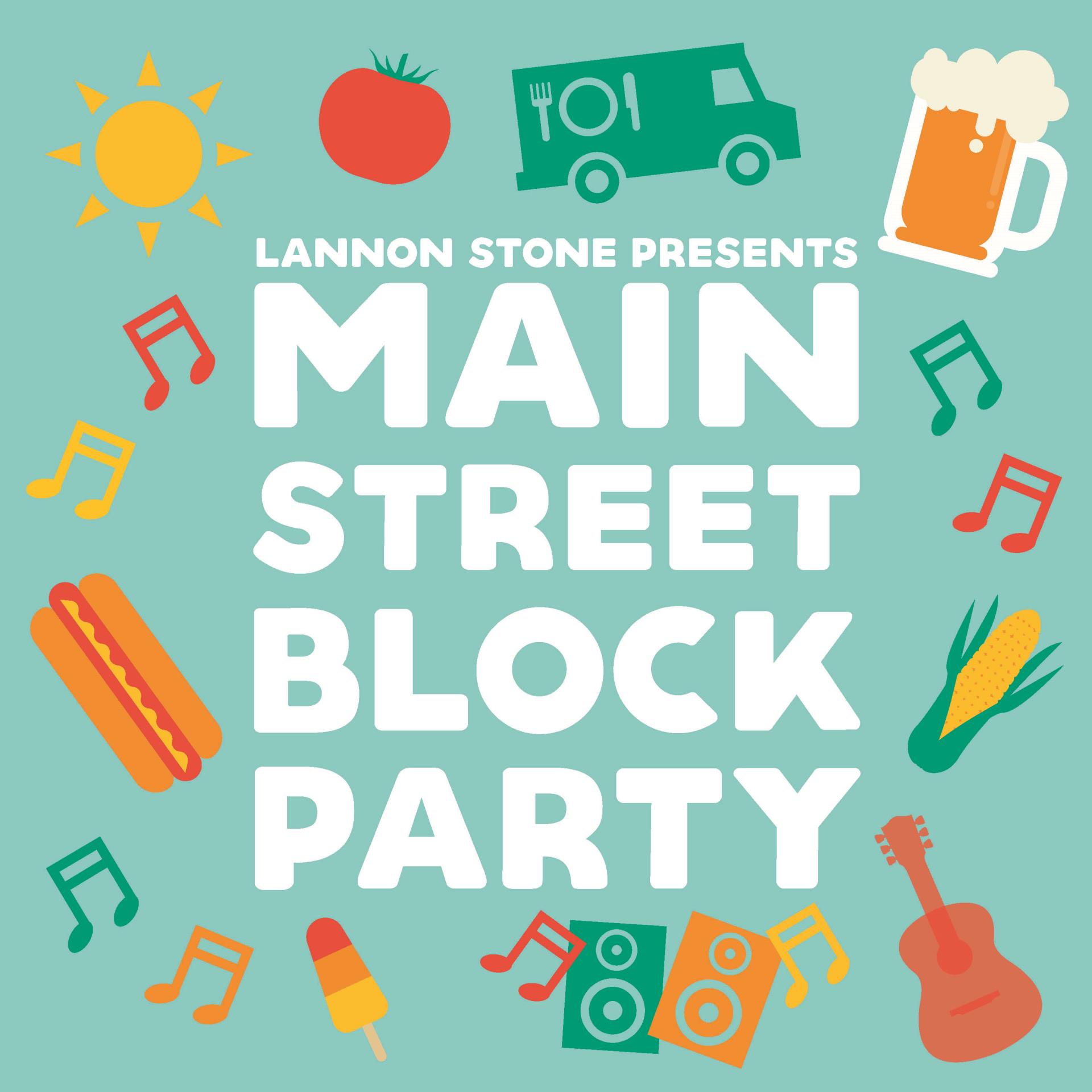 Block Party Presented by Lannon Stone Logo