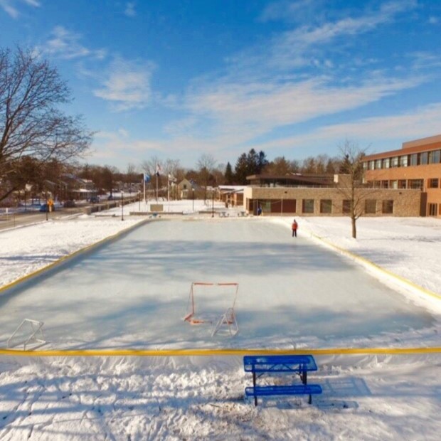 Civic Center outdoor ice rink