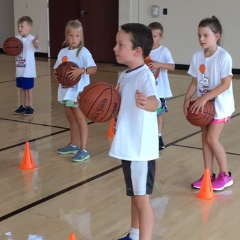 Hooper Hands - Children playing basketball